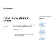 Tablet Screenshot of mufljuz.com